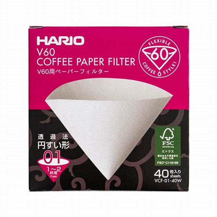 Hario V60 Paper Filter 02 (40 Pack)