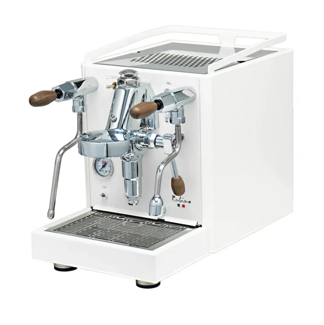 Quick Mill Rubino Coffee Machine- White